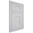 Shiloh Cabinetry Flush Inset Hartford Paintable Niebla Azul Door