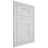 Shiloh Cabinetry Flush Inset Hartford Paintable Pure White Door
