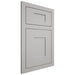 Shiloh Cabinetry Flush Inset Hartford Paintable Unusual Gray Door
