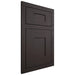Shiloh Cabinetry Flush Inset Hartford Poplar Plain Cut Carbon Door