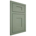 Shiloh Cabinetry Flush Inset Hartford Poplar Plain Cut Moss Door