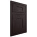 Shiloh Cabinetry Flush Inset Hartford Red Oak Plain Cut Espresso Door