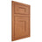 Shiloh Cabinetry Flush Inset Hartford Red Oak Plain Cut Harvest Door