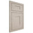 Shiloh Cabinetry Flush Inset Hartford Walnut Plain Cut Seagull Door