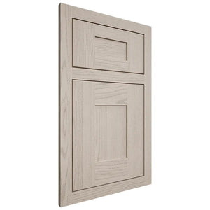 Shiloh Cabinetry Flush Inset Hartford Walnut Plain Cut Seagull Door
