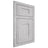 Shiloh Cabinetry Flush Inset Hartford Walnut Plain Cut Stratus Door