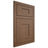 Shiloh Cabinetry Flush Inset Hartford White Oak Plain Cut Autumn Door