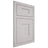 Shiloh Cabinetry Flush Inset Hartford White Oak Plain Cut Cotton Door