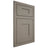 Shiloh Cabinetry Flush Inset Hartford White Oak Plain Cut Thyme Door