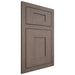 Shiloh Cabinetry Flush Inset Hartford White Oak Quarter Sawn Clay Door