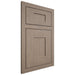 Shiloh Cabinetry Flush Inset Hartford White Oak Rift Cut Almond Door