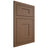 Shiloh Cabinetry Flush Inset Hartford White Oak Rift Cut Autumn Door