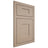 Shiloh Cabinetry Flush Inset Hartford White Oak Rift Cut Straw Door