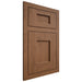 Shiloh Cabinetry Flush Inset Heritage Alder Plain Cut Walnut Door