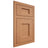 Shiloh Cabinetry Flush Inset Heritage Cherry Plain Cut Natural Door