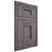 Shiloh Cabinetry Flush Inset Heritage Hickory Plain Cut Cadet Door