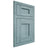 Shiloh Cabinetry Flush Inset Heritage Hickory Plain Cut Sky Door