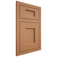 Shiloh Cabinetry Flush Inset Heritage Maple Plain Cut Cashmere Door