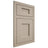 Shiloh Cabinetry Flush Inset Heritage Maple Plain Cut Pebble Door