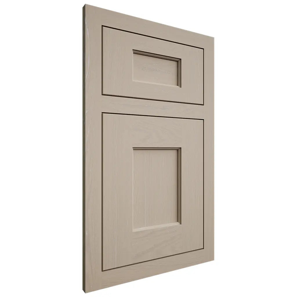 Shiloh Cabinetry Flush Inset Heritage Maple Plain Cut Pebble Door