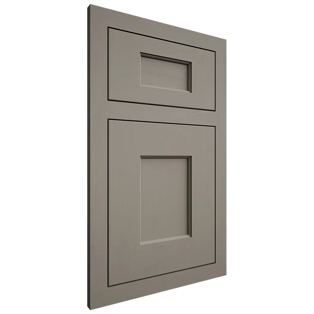 Shiloh Cabinetry Flush Inset Heritage Maple Plain Cut Thyme Door