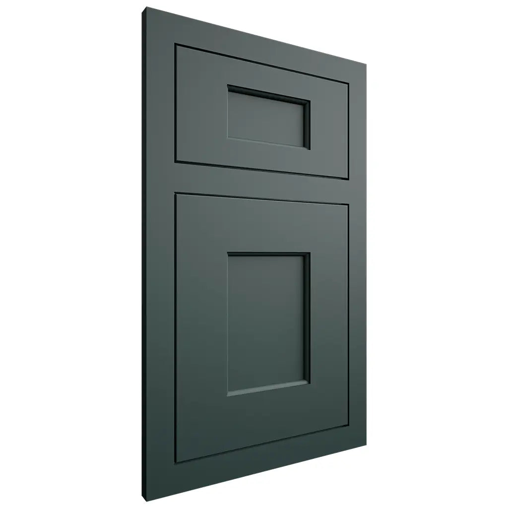 Shiloh Cabinetry Flush Inset Heritage Paintable Billiard Green Door