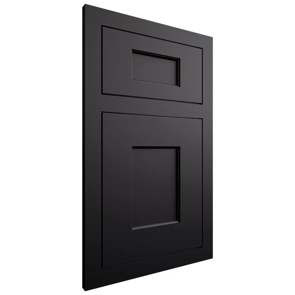 Shiloh Cabinetry Flush Inset Heritage Paintable Black Door