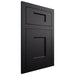 Shiloh Cabinetry Flush Inset Heritage Paintable Black Door