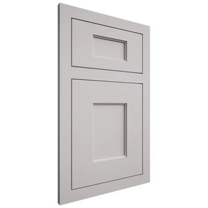 Shiloh Cabinetry Flush Inset Heritage Paintable Light French Gray Door
