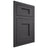 Shiloh Cabinetry Flush Inset Heritage Poplar Plain Cut Cadet Door