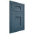 Shiloh Cabinetry Flush Inset Heritage Red Oak Plain Cut Hudson Door