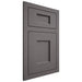 Shiloh Cabinetry Flush Inset Heritage Walnut Plain Cut Cadet Door