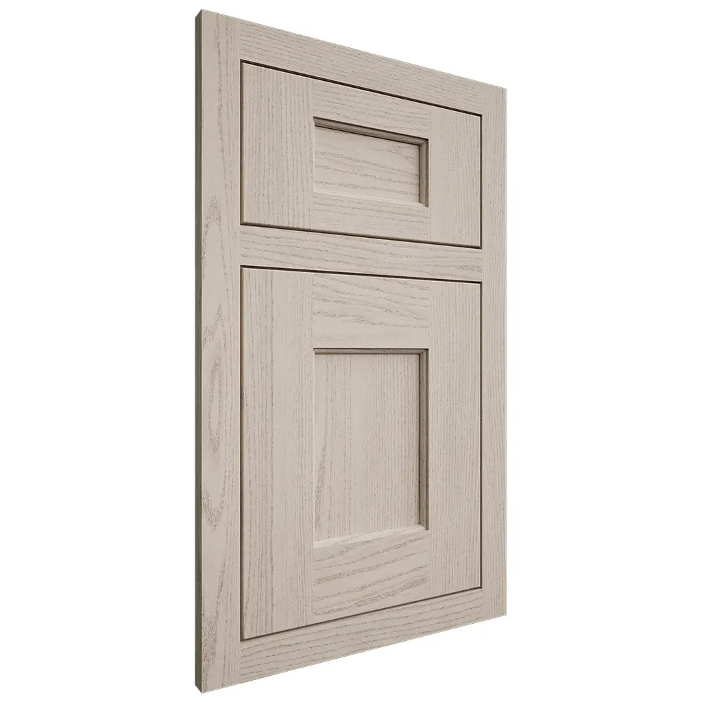Shiloh Cabinetry Flush Inset Heritage Walnut Plain Cut Seagull Door