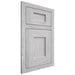 Shiloh Cabinetry Flush Inset Heritage Walnut Plain Cut Stratus Door