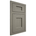 Shiloh Cabinetry Flush Inset Heritage Walnut Plain Cut Thyme Door