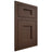 Shiloh Cabinetry Flush Inset Heritage White Oak Plain Cut Braun Door