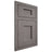 Shiloh Cabinetry Flush Inset Heritage White Oak Plain Cut Flagstone Door