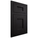 Shiloh Cabinetry Flush Inset Heritage White Oak Plain Cut Ink Door