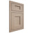 Shiloh Cabinetry Flush Inset Heritage White Oak Plain Cut Straw Door