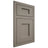 Shiloh Cabinetry Flush Inset Heritage White Oak Plain Cut Thyme Door