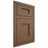 Shiloh Cabinetry Flush Inset Heritage White Oak Quarter Sawn Autumn Door