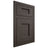Shiloh Cabinetry Flush Inset Heritage White Oak Quarter Sawn Creekside Door
