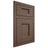Shiloh Cabinetry Flush Inset Heritage White Oak Quarter Sawn Mineral Door