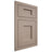 Shiloh Cabinetry Flush Inset Heritage White Oak Rift Cut Whitewash Door