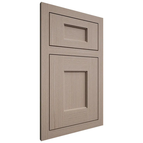 Shiloh Cabinetry Flush Inset Heritage White Oak Rift Cut Whitewash Door