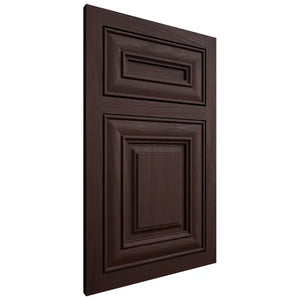 Shiloh Cabinetry Flush Inset Kendall Alder Plain Cut Bistre Door