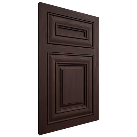 Shiloh Cabinetry Flush Inset Kendall Alder Plain Cut Bistre Door