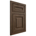 Shiloh Cabinetry Flush Inset Kendall Alder Plain Cut Caviar Door