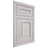 Shiloh Cabinetry Flush Inset Kendall Alder Plain Cut Cotton Door