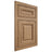 Shiloh Cabinetry Flush Inset Kendall Alder Plain Cut Dusty Road Door